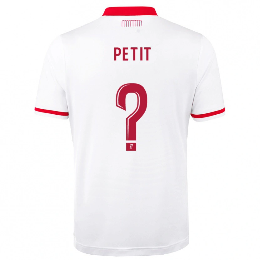 Danxen Kinder Kaïs Petit #0 Rot Weiß Heimtrikot Trikot 2026/27 T-Shirt