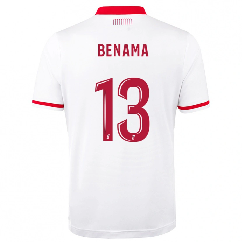 Danxen Kinder Mayssam Benama #13 Rot Weiß Heimtrikot Trikot 2026/27 T-Shirt
