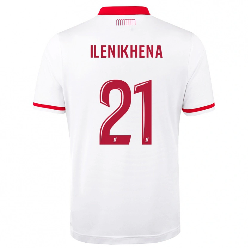 Danxen Kinder George Ilenikhena #21 Rot Weiß Heimtrikot Trikot 2026/27 T-Shirt