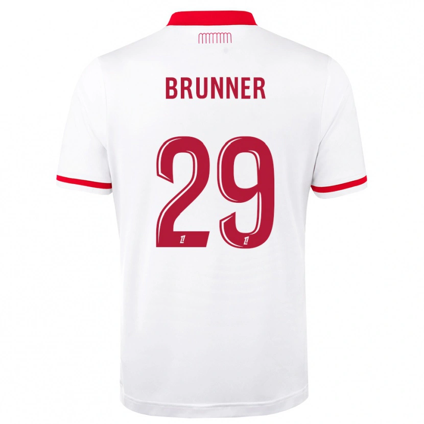 Danxen Kinder Paris Brunner #29 Rot Weiß Heimtrikot Trikot 2026/27 T-Shirt