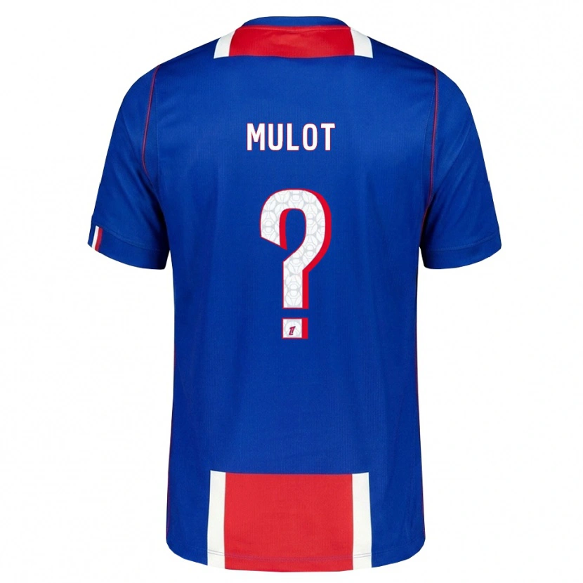 Danxen Kinder Marie Mulot #0 Rot Weiß Blau Heimtrikot Trikot 2026/27 T-Shirt