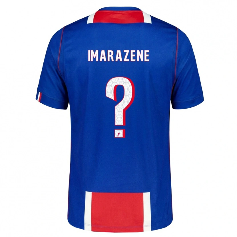 Danxen Kinder Katia Imarazene #0 Rot Weiß Blau Heimtrikot Trikot 2026/27 T-Shirt