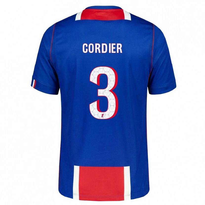 Danxen Kinder Thomas Cordier #3 Rot Weiß Blau Heimtrikot Trikot 2026/27 T-Shirt