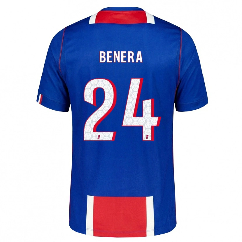 Danxen Kinder Baby Jordy Benera #24 Rot Weiß Blau Heimtrikot Trikot 2026/27 T-Shirt