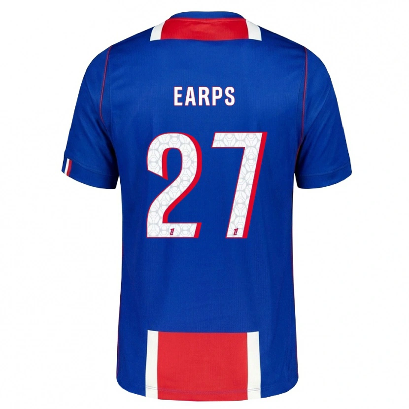 Danxen Kinder Mary Earps #27 Rot Weiß Blau Heimtrikot Trikot 2026/27 T-Shirt
