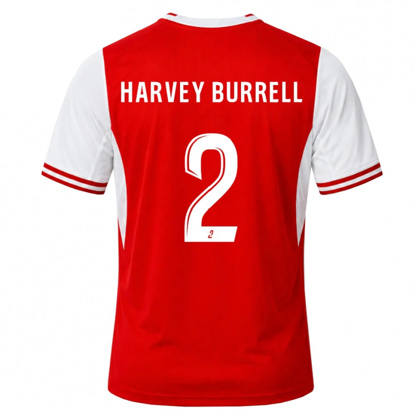 Danxen Kinder Ezeckiel Zola Ngundu #2 Rot Weiß Heimtrikot Trikot 2026/27 T-Shirt