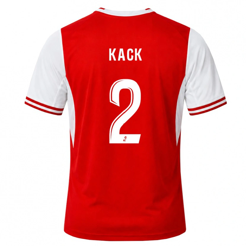 Danxen Kinder Mathilde Kack #2 Rot Weiß Heimtrikot Trikot 2026/27 T-Shirt