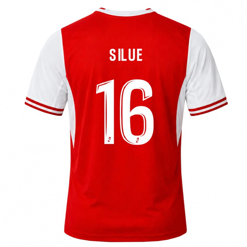 Danxen Kinder Ange Silue #16 Rot Weiß Heimtrikot Trikot 2026/27 T-Shirt