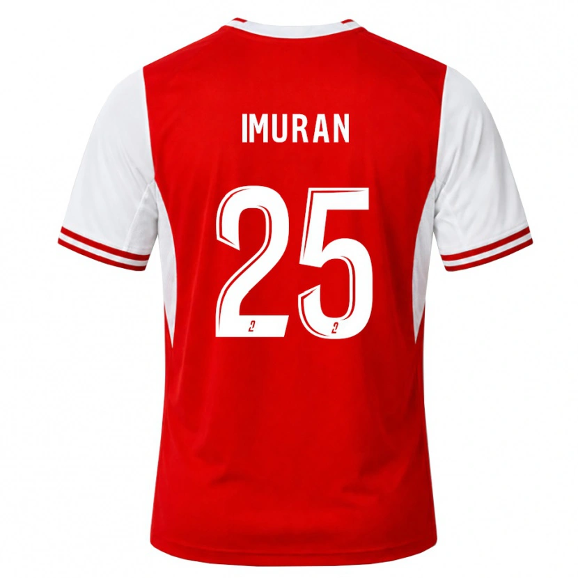 Danxen Kinder Rofiat Adenike Imuran #25 Rot Weiß Heimtrikot Trikot 2026/27 T-Shirt