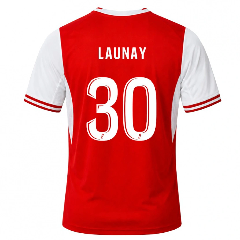 Danxen Kinder Elisa Launay #30 Rot Weiß Heimtrikot Trikot 2026/27 T-Shirt