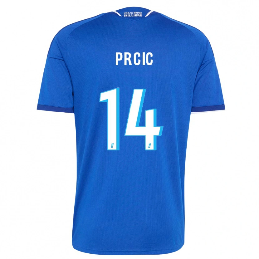 Danxen Kinder Sanjin Prcic #14 Königsblau Weiß Heimtrikot Trikot 2026/27 T-Shirt