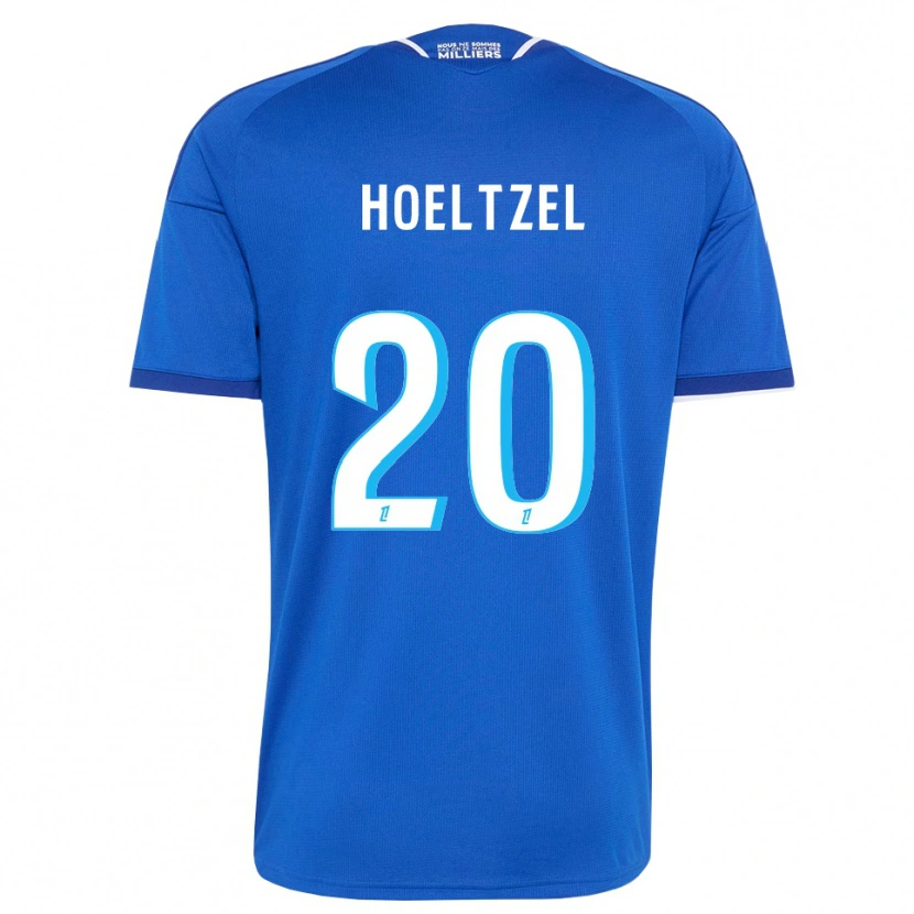 Danxen Kinder Mégane Hoeltzel #20 Königsblau Weiß Heimtrikot Trikot 2026/27 T-Shirt