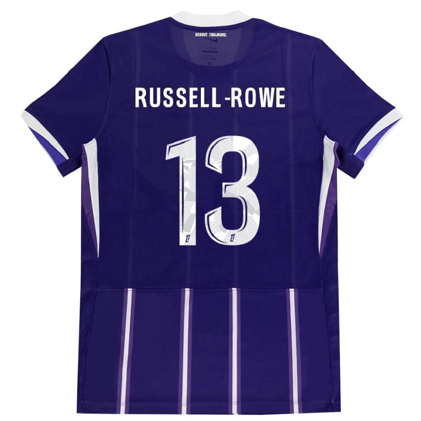 Danxen Kinder Jacen Russell-Rowe #13 Lila Weiß Heimtrikot Trikot 2026/27 T-Shirt