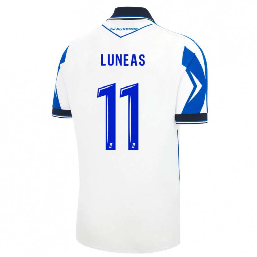 Danxen Kinder Rithler Luneas #11 Schwarz Weiß Blau Heimtrikot Trikot 2026/27 T-Shirt