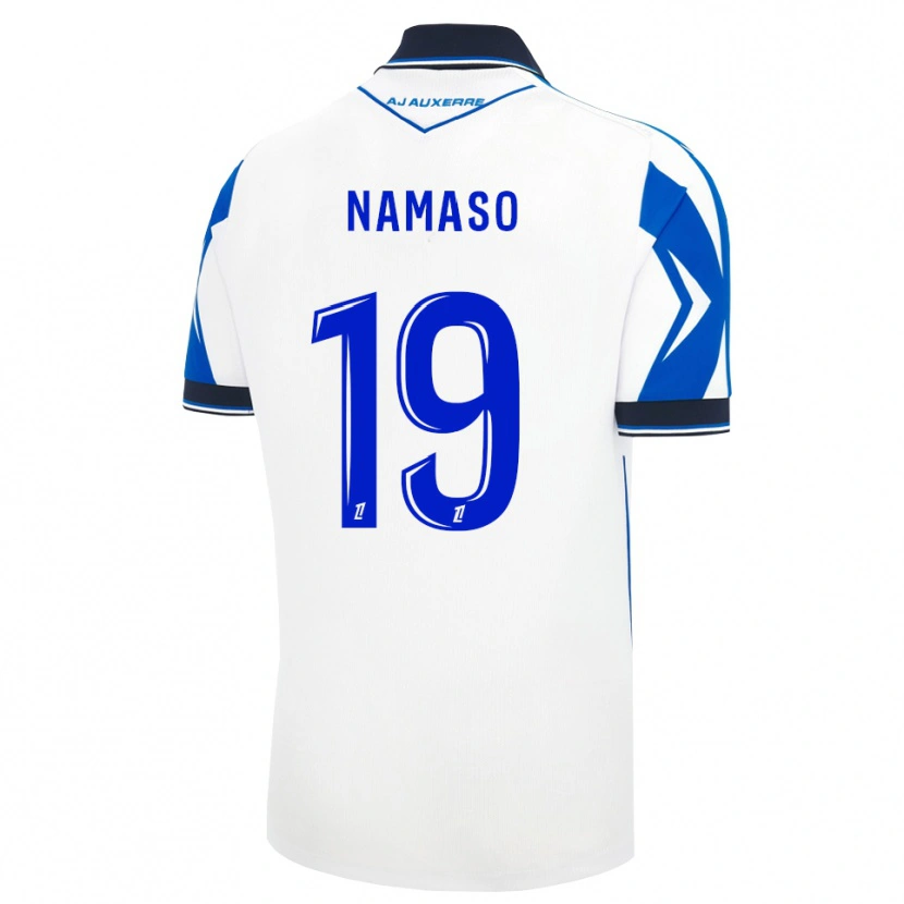 Danxen Kinder Danny Namaso #19 Schwarz Weiß Blau Heimtrikot Trikot 2026/27 T-Shirt