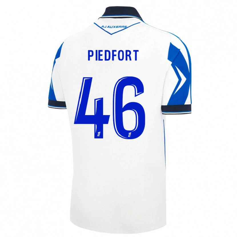 Danxen Kinder Arthur Piedfort #46 Schwarz Weiß Blau Heimtrikot Trikot 2026/27 T-Shirt