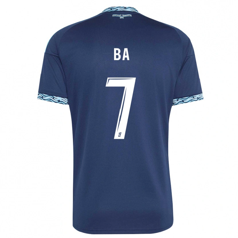 Danxen Kinder Mohamed Ba #7 Stahlblau Weiß Heimtrikot Trikot 2026/27 T-Shirt