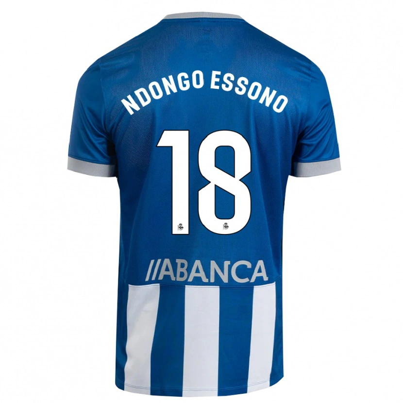 Danxen Kinder Rodrigue Dipanda #18 Blau Grau Weiß Heimtrikot Trikot 2026/27 T-Shirt