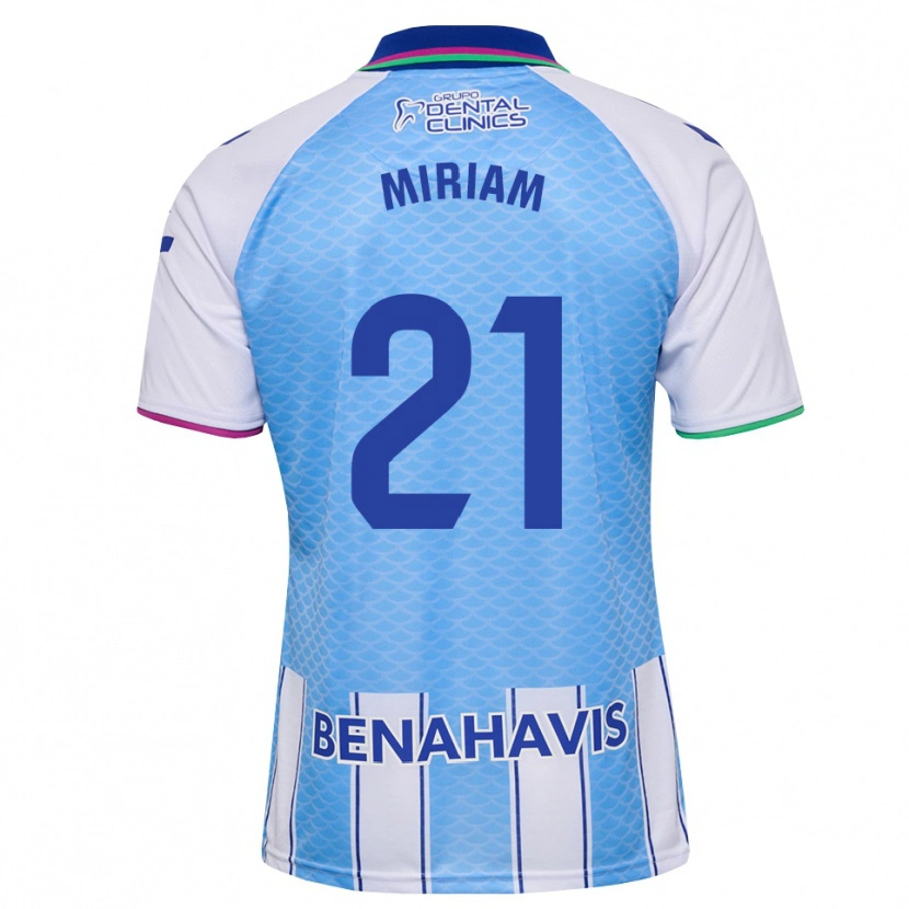 Danxen Kinder Miriam #21 Tief Himmelblau Weiß Heimtrikot Trikot 2026/27 T-Shirt