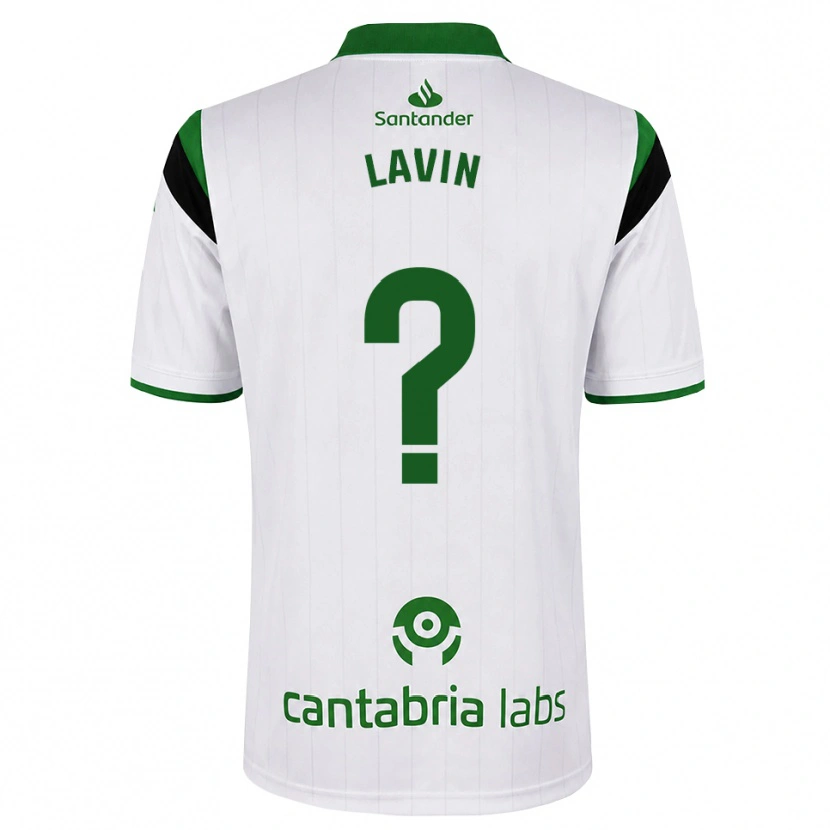 Danxen Kinder Raul Lavin #0 Weißgrün Schwarz Heimtrikot Trikot 2026/27 T-Shirt