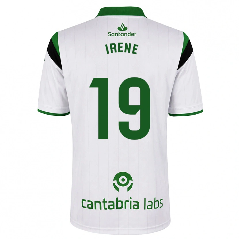 Danxen Kinder Irene Canal Gómez #19 Weißgrün Schwarz Heimtrikot Trikot 2026/27 T-Shirt