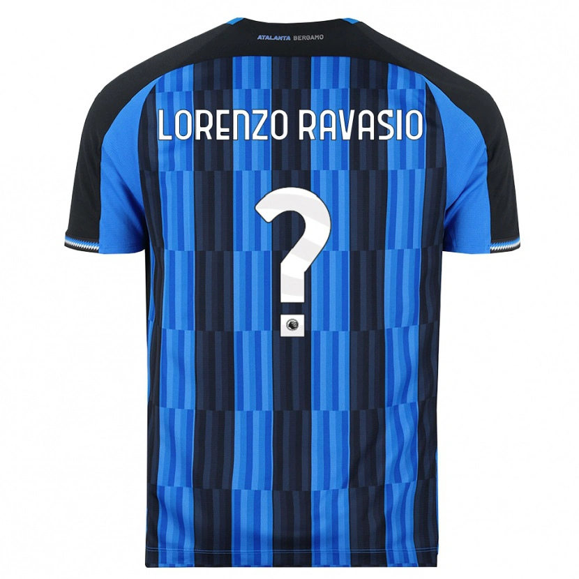 Danxen Kinder Pietro Lorenzo Ravasio #0 Blau Schwarz Rot Heimtrikot Trikot 2026/27 T-Shirt