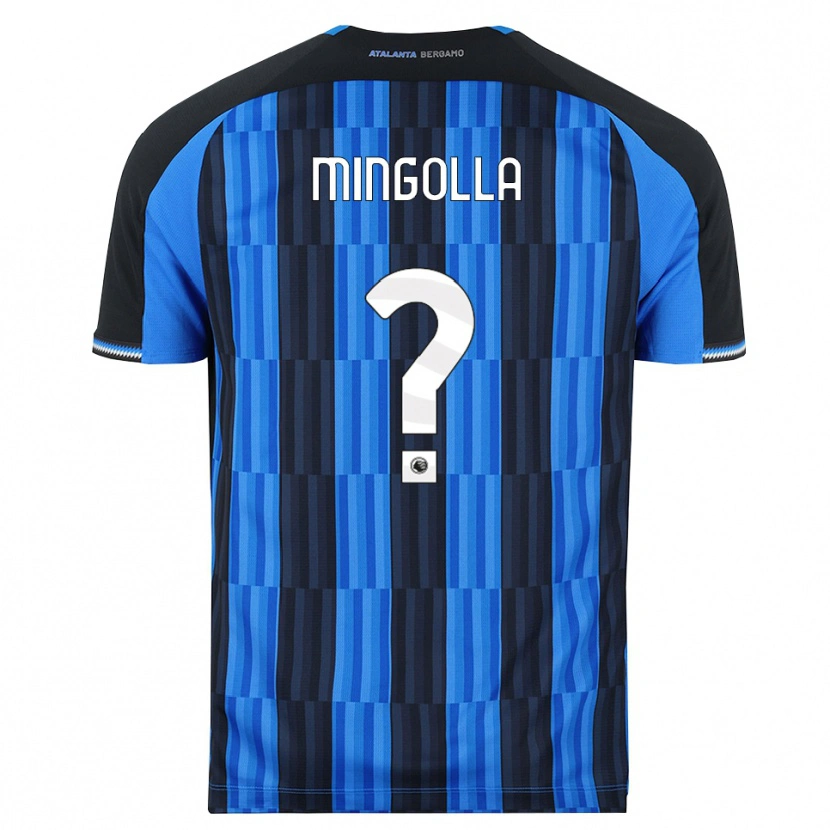 Danxen Kinder Simone Mingolla #0 Blau Schwarz Rot Heimtrikot Trikot 2026/27 T-Shirt