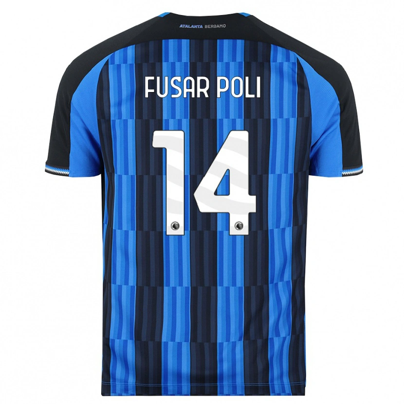 Danxen Kinder Giulia Fusar Poli #14 Blau Schwarz Rot Heimtrikot Trikot 2026/27 T-Shirt