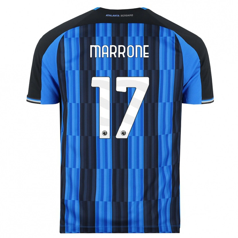 Danxen Kinder Federico Marrone #17 Blau Schwarz Rot Heimtrikot Trikot 2026/27 T-Shirt