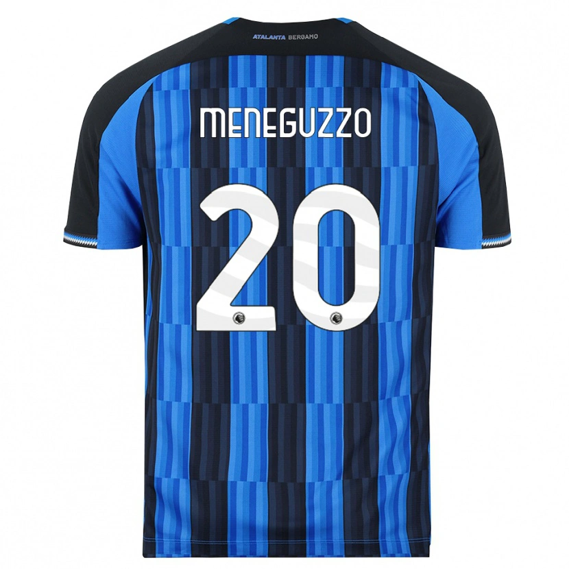 Danxen Kinder Davide Meneguzzo #20 Blau Schwarz Rot Heimtrikot Trikot 2026/27 T-Shirt