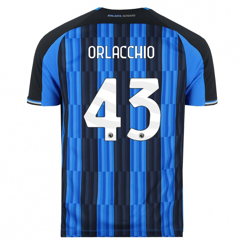 Danxen Kinder Angelo Orlacchio #43 Blau Schwarz Rot Heimtrikot Trikot 2026/27 T-Shirt