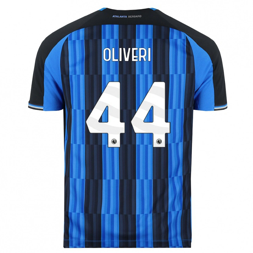 Danxen Kinder Andrea Oliveri #44 Blau Schwarz Rot Heimtrikot Trikot 2026/27 T-Shirt