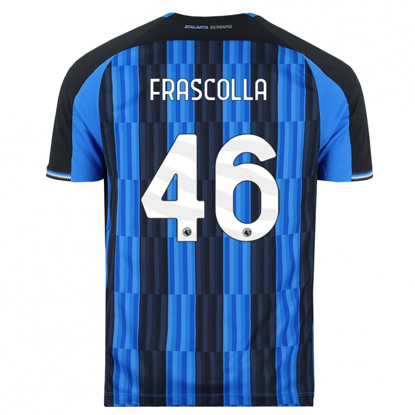 Danxen Kinder Andrea Frascolla #46 Blau Schwarz Rot Heimtrikot Trikot 2026/27 T-Shirt