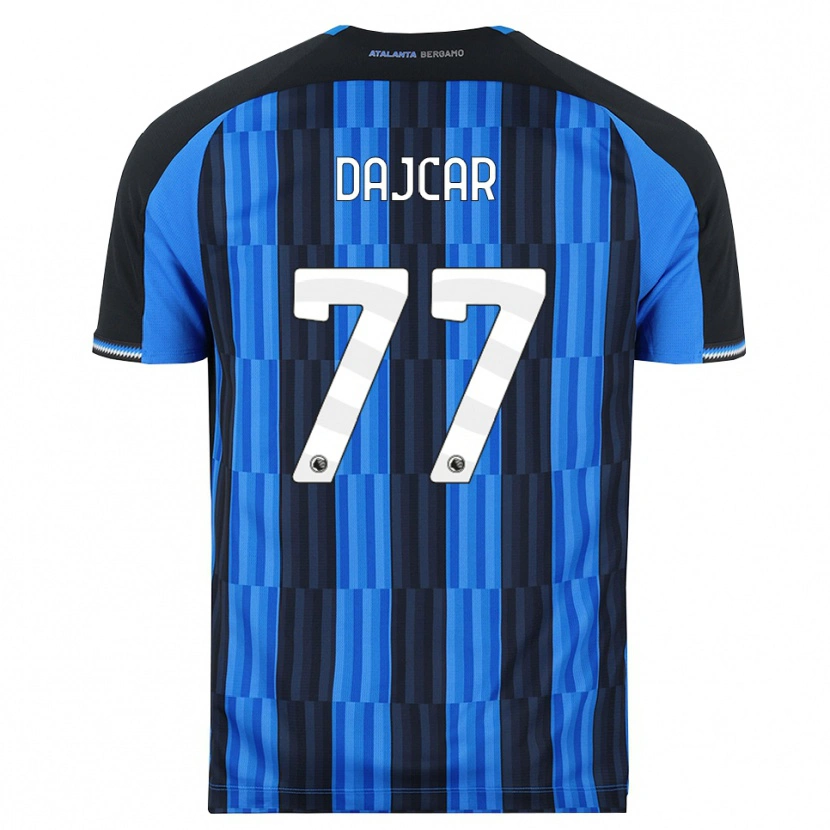 Danxen Kinder Matevz Dajcar #77 Blau Schwarz Rot Heimtrikot Trikot 2026/27 T-Shirt