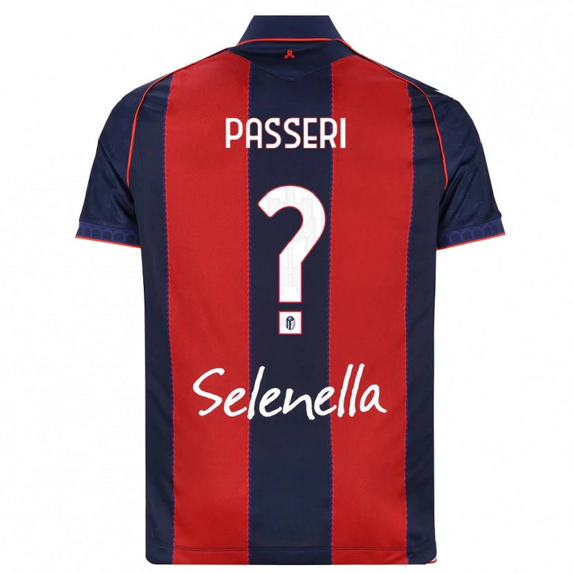 Danxen Kinder Angela Passeri #0 Königsblau Rot Weiß Heimtrikot Trikot 2026/27 T-Shirt