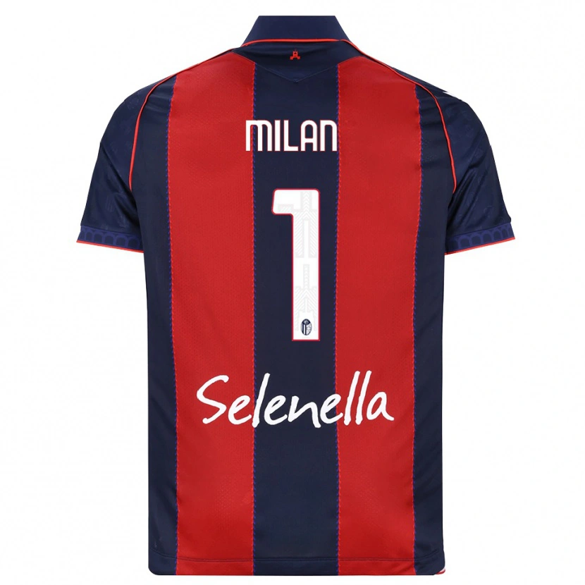 Danxen Kinder Riccardo Milan #1 Königsblau Rot Weiß Heimtrikot Trikot 2026/27 T-Shirt