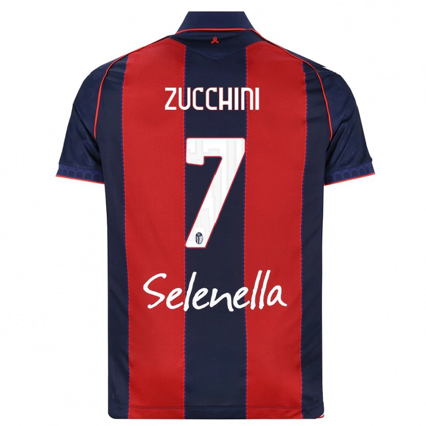 Danxen Kinder Riccardo Zucchini #7 Königsblau Rot Weiß Heimtrikot Trikot 2026/27 T-Shirt
