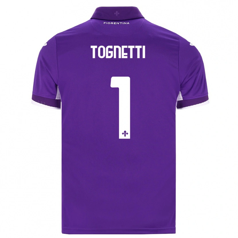 Danxen Kinder Laerte Tognetti #1 Lila Weiß Pink Heimtrikot Trikot 2026/27 T-Shirt