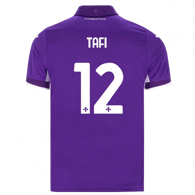 Danxen Kinder Giulio Tafi #12 Lila Weiß Pink Heimtrikot Trikot 2026/27 T-Shirt