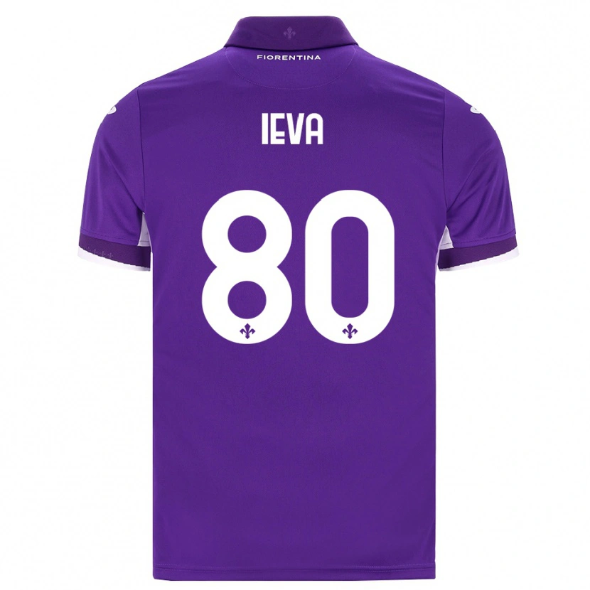 Danxen Kinder Stella Ieva #80 Lila Weiß Pink Heimtrikot Trikot 2026/27 T-Shirt