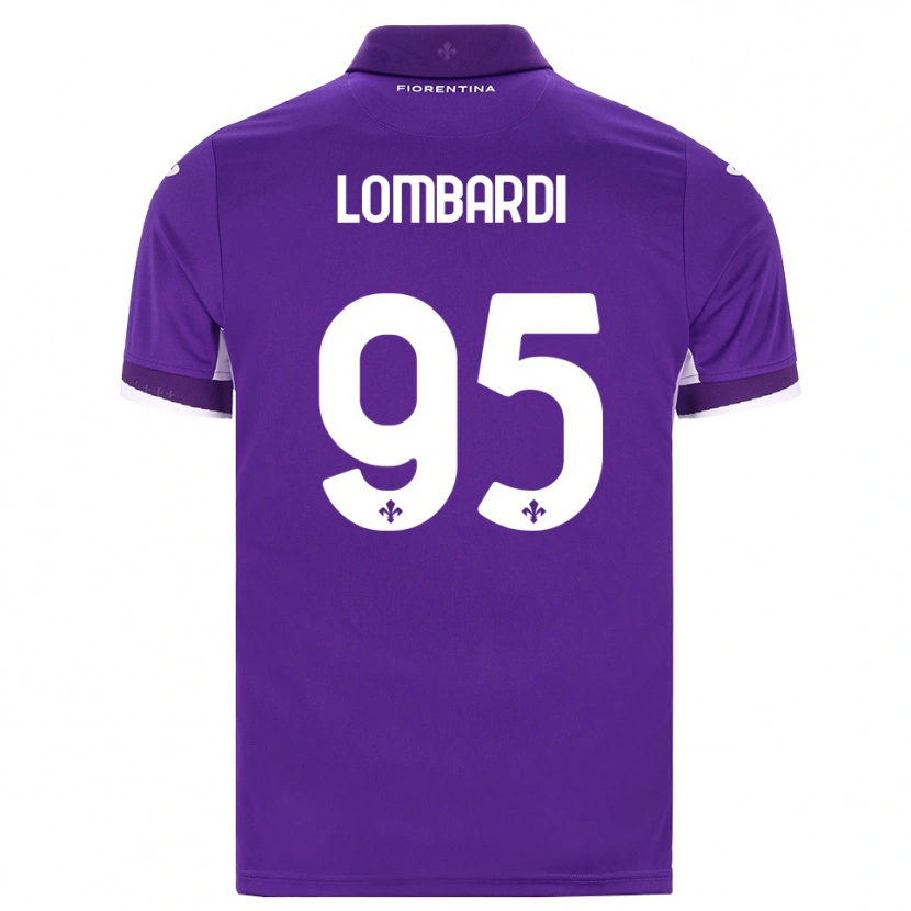 Danxen Kinder Emma Lombardi #95 Lila Weiß Pink Heimtrikot Trikot 2026/27 T-Shirt