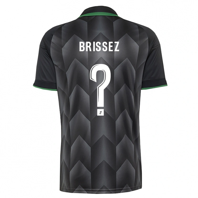 Danxen Kinder Baptiste Brissez #0 Schwarzgrün Auswärtstrikot Trikot 2026/27 T-Shirt