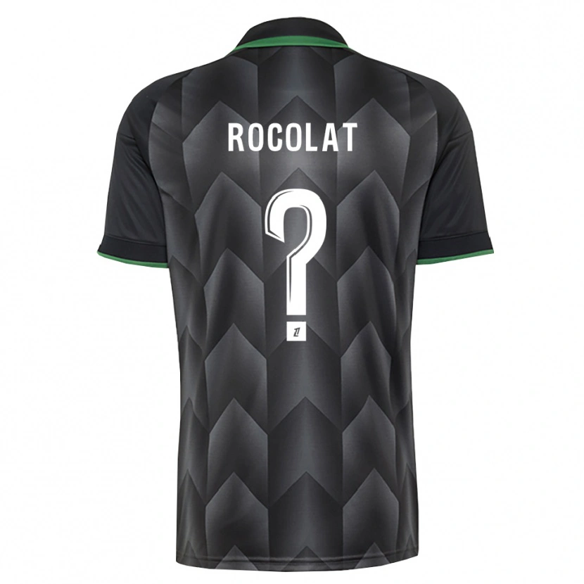 Danxen Kinder Jaheden Rocolat #0 Schwarzgrün Auswärtstrikot Trikot 2026/27 T-Shirt