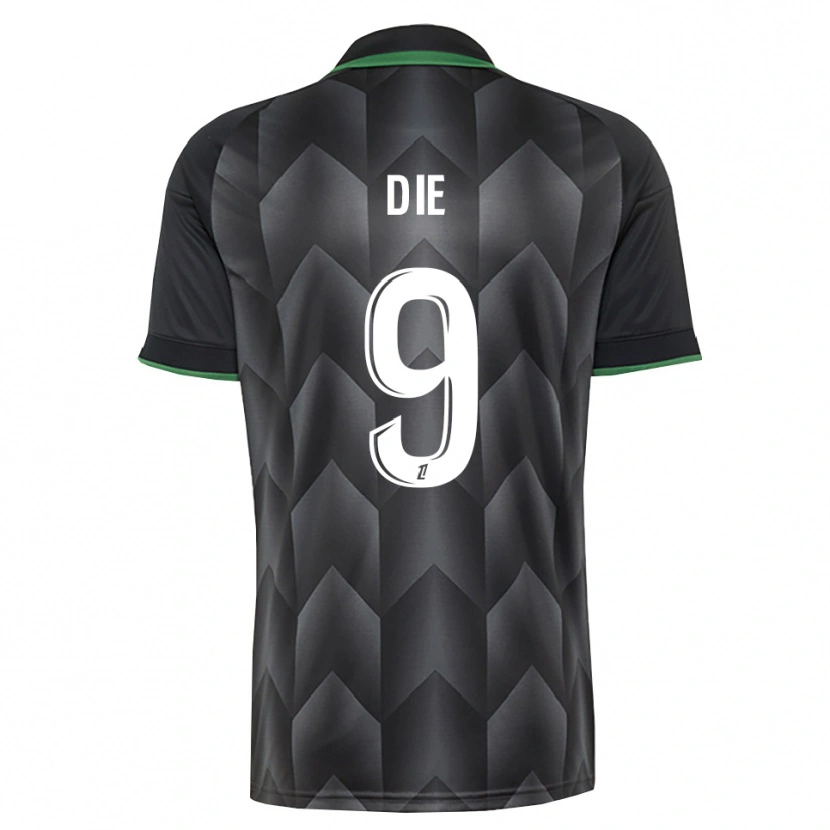 Danxen Kinder Manassé Die #9 Schwarzgrün Auswärtstrikot Trikot 2026/27 T-Shirt