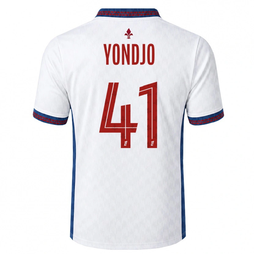 Danxen Kinder Angel Yondjo Matah #41 Rot Weiß Blau Auswärtstrikot Trikot 2026/27 T-Shirt