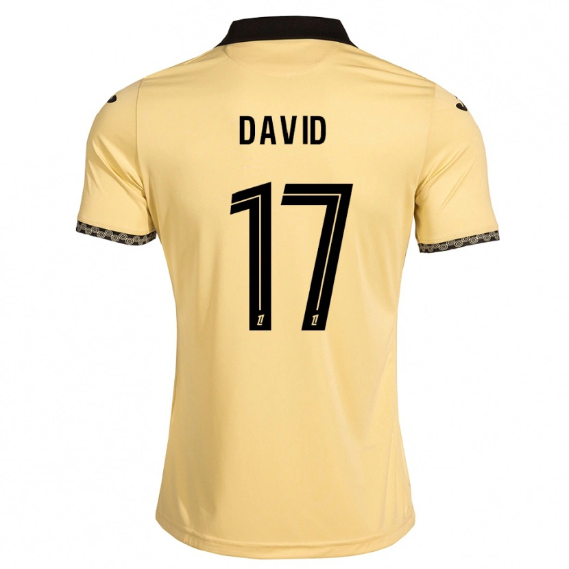 Danxen Kinder Dune David #17 Navajoweiß Schwarz Auswärtstrikot Trikot 2026/27 T-Shirt