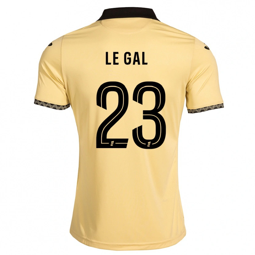 Danxen Kinder Noah Le Gal #23 Navajoweiß Schwarz Auswärtstrikot Trikot 2026/27 T-Shirt