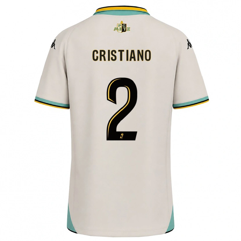 Danxen Kinder Cristiano De Castro Rolo #2 Florales Weiß Schwarz Auswärtstrikot Trikot 2026/27 T-Shirt