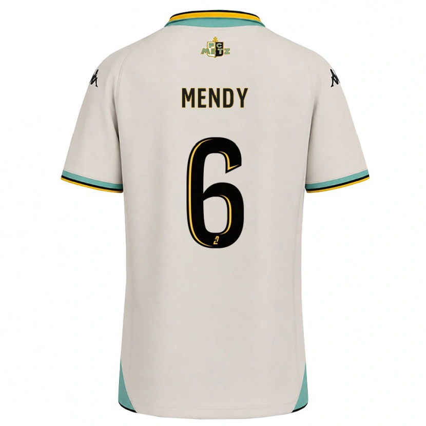 Danxen Kinder Nampalys Mendy #6 Florales Weiß Schwarz Auswärtstrikot Trikot 2026/27 T-Shirt