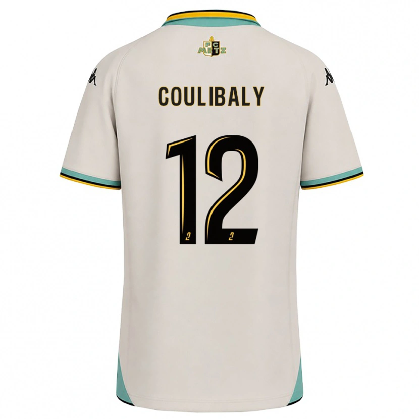Danxen Kinder Kady Coulibaly #12 Florales Weiß Schwarz Auswärtstrikot Trikot 2026/27 T-Shirt